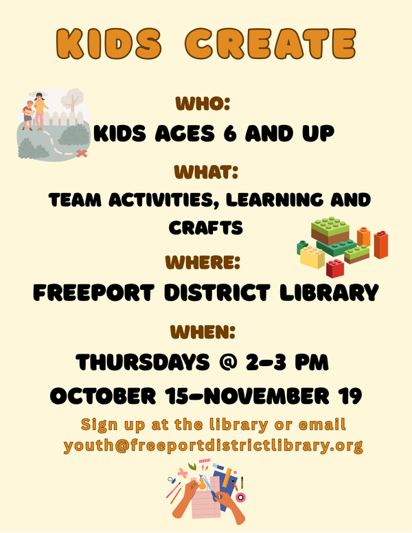 2026 Fall Kids Create